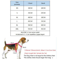 Warm Padded Vest for Dogs Red Black Dog Clothes Winter Apparels Puppy Coat Harness Jacket Waterproof Pet Clothing Costume XS-XXL