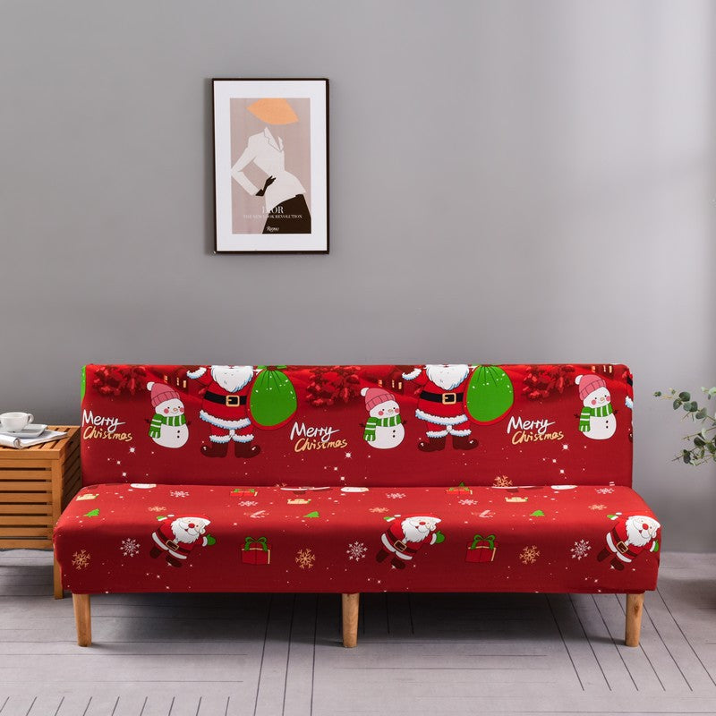 🎄 Christmas Sofa Cover Set – Festive, Stretchy & Full Protection