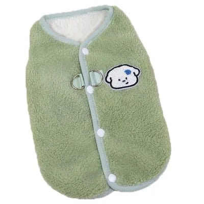 Sweet Dog Clothes Winter Pink Red Fleece Vest Jacket For Small Dogs Chihuahua Dachshund Pet Apparels Puppy Coat Jacket Outfit XL