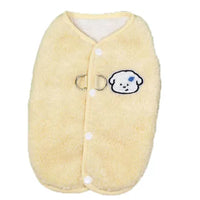 Sweet Dog Clothes Winter Pink Red Fleece Vest Jacket For Small Dogs Chihuahua Dachshund Pet Apparels Puppy Coat Jacket Outfit XL