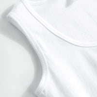 A Little Bit Dramatic Design Cotton Sexy U-Neck Tank Tops High Street Novelty Sleeveless Tee Shirts Hotwife Funny Naughty Top